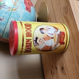 Vintage Robin Hood oats collectible tin